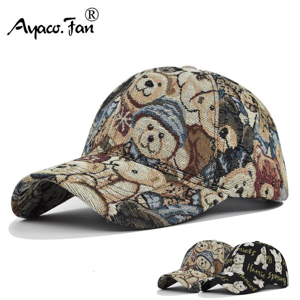 ball caps cute bear baseball cap spring sunhat dog print men women teens cotton fashion hip hop vintage hat 230104, Blue;gray
ball caps cute bear baseball cap spring sunhat dog print men women teens cotton fashion hip hop vintage hat 230104, Blue;gray
