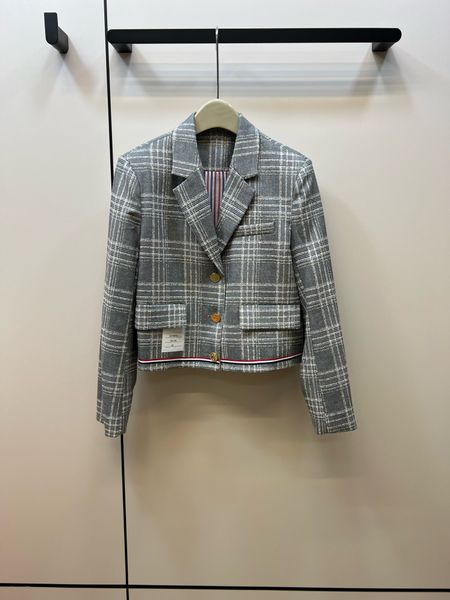 women's outerwear & coatsembroidered lobster plaid jacquard suit coat wool blend college style short style age reducing versatile, Black;brown
women's outerwear & coatsembroidered lobster plaid jacquard suit coat wool blend college style short style age reducing versatile, Black;brown