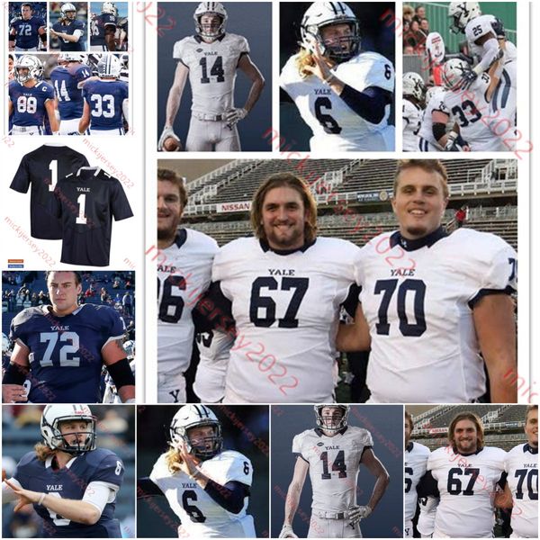 stitched college yale football custom jersey 13 ben finkel 12 nolan grooms 15 grant jordon 15 brogan mccaughey 19 devyn suggs 9 austin tutas, Black
stitched college yale football custom jersey 13 ben finkel 12 nolan grooms 15 grant jordon 15 brogan mccaughey 19 devyn suggs 9 austin tutas, Black