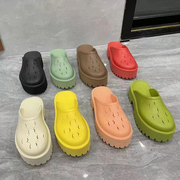 designer slippers platform ladies slippers womens rubber thick sole fashion new styles men jelly colors transparent materials slip-on beach, Black
designer slippers platform ladies slippers womens rubber thick sole fashion new styles men jelly colors transparent materials slip-on beach, Black