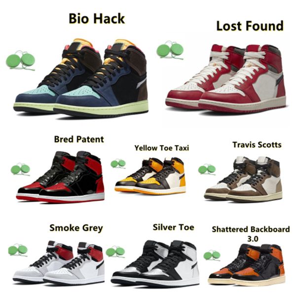 1s basketball shoes sneaker lost found gorge green starfish bred patent dark mocha grey fog denim silver newstalgia shadow, Black
1s basketball shoes sneaker lost found gorge green starfish bred patent dark mocha grey fog denim silver newstalgia shadow, Black