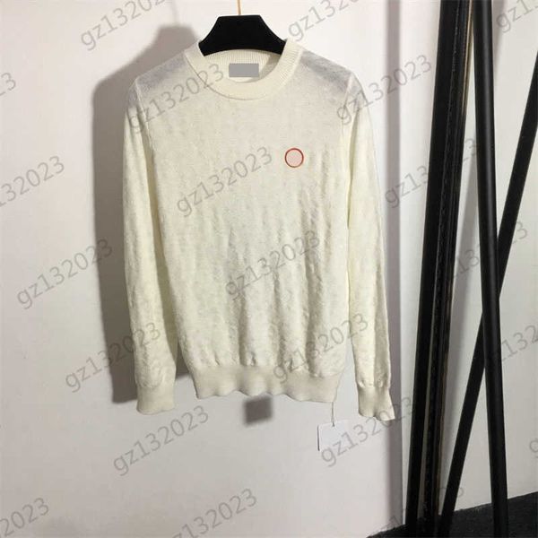 womens sweater embroidery jacquard solid color crewneck knitted sweater simple joker design long sleeve pullover knitwear sweaters for women, White;black
womens sweater embroidery jacquard solid color crewneck knitted sweater simple joker design long sleeve pullover knitwear sweaters for women, White;black