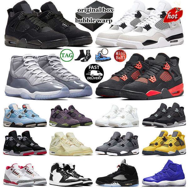 2023 jumpman og basketball shoes trainers sports sneakers black cat red thunder sail university blue bred patent cool grey concord 4 mens 4s
2023 jumpman og basketball shoes trainers sports sneakers black cat red thunder sail university blue bred patent cool grey concord 4 mens 4s