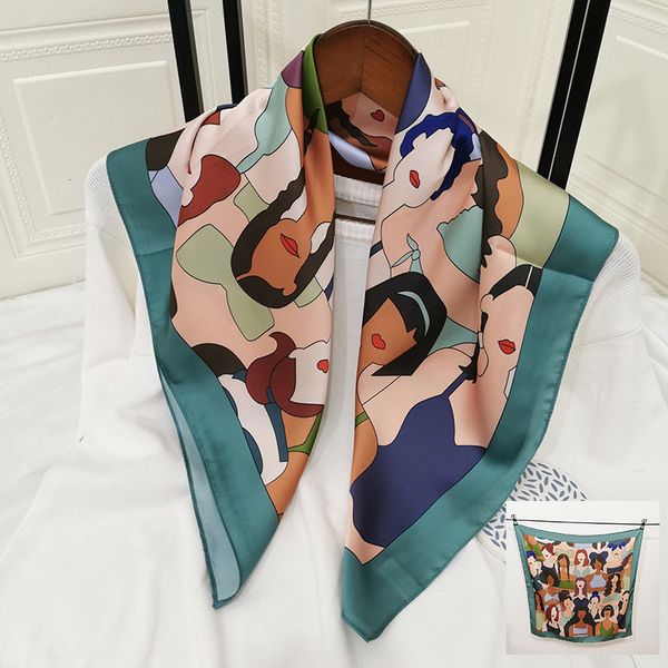 scarves simple style retro digital printing simulation silk scarf fruit square decorative 230104, Blue;gray
scarves simple style retro digital printing simulation silk scarf fruit square decorative 230104, Blue;gray