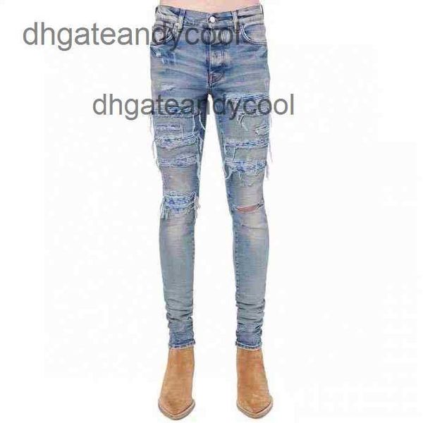 water 2023 amirs jean washing mens s designer heavy pants mens jean industry pants pantsy style damage hole waist flower printing cable, Blue
water 2023 amirs jean washing mens s designer heavy pants mens jean industry pants pantsy style damage hole waist flower printing cable, Blue