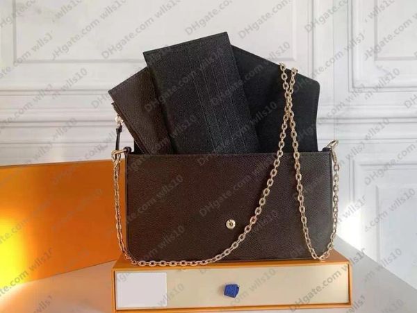 fashion wallet designer women bags 3-piece crossbody handbags purses embossed messenger chain shoulder cross body tote woman handbag purse w, Red;black
fashion wallet designer women bags 3-piece crossbody handbags purses embossed messenger chain shoulder cross body tote woman handbag purse w, Red;black