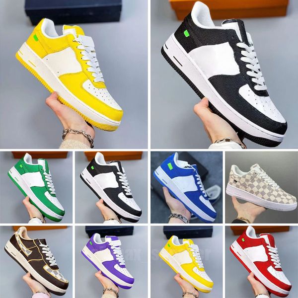 2022 white low mens casual shoes mca university blue designers sneakers one shoes size 36-46, Black
2022 white low mens casual shoes mca university blue designers sneakers one shoes size 36-46, Black