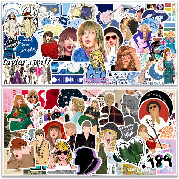 100pcs taylor swift sticker singer vinyl stickers book lapguitar motorcycle luggage skateboard diy decorative decal
100pcs taylor swift sticker singer vinyl stickers book lapguitar motorcycle luggage skateboard diy decorative decal