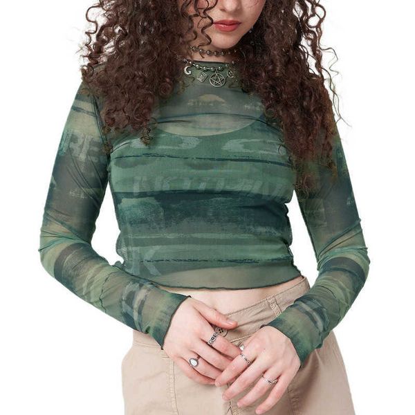 women's t-shirt women long sleeve crop mesh see through clothing 2022 latest fashion y2k letter pattern skinny version clothes t230104, White
women's t-shirt women long sleeve crop mesh see through clothing 2022 latest fashion y2k letter pattern skinny version clothes t230104, White