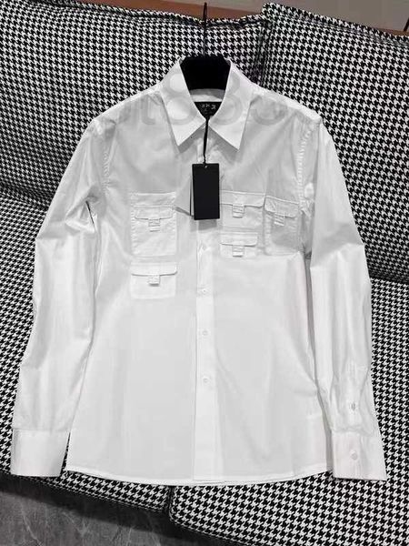 women's blouses & shirts designer high edition early spring 23 new shirt long sleeve f flap pocket casual black and white logo loose me
women's blouses & shirts designer high edition early spring 23 new shirt long sleeve f flap pocket casual black and white logo loose me