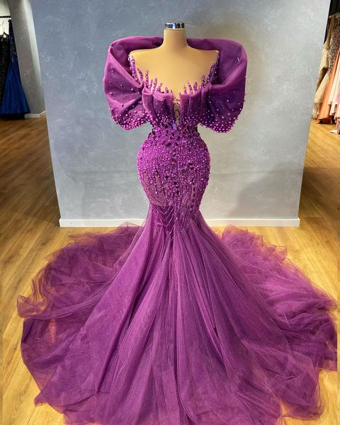 purple elegant mermaid evening dresses luxury beaded sequined sweep train formal prom party gowns custom made vestido de novia, Black
purple elegant mermaid evening dresses luxury beaded sequined sweep train formal prom party gowns custom made vestido de novia, Black
