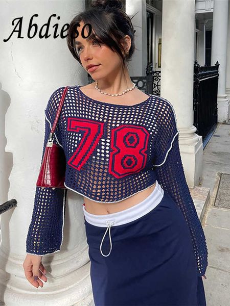 women's t-shirt abdieso y2k vintage letter print knitted crop women fashion 2022 fall winter loose long sleeve t shirts streetwear t230, White
women's t-shirt abdieso y2k vintage letter print knitted crop women fashion 2022 fall winter loose long sleeve t shirts streetwear t230, White