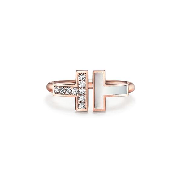 the new double t-shaped opening 925 sterling silver band rings 1 1with original logo fashion woman jewelry309k
the new double t-shaped opening 925 sterling silver band rings 1 1with original logo fashion woman jewelry309k