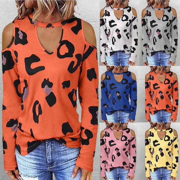 women's t-shirt 2022 autumn and winter women's casual print long-sleeved t-shirt hollow out loose o-neck fashionable oversize tee, White
women's t-shirt 2022 autumn and winter women's casual print long-sleeved t-shirt hollow out loose o-neck fashionable oversize tee, White
