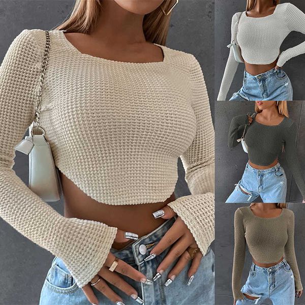 women's t-shirt long sleeve stitch t shirt women streetwear y2k clothes knit crop korean fashion spring autumn short skinny tshirt 2023, White
women's t-shirt long sleeve stitch t shirt women streetwear y2k clothes knit crop korean fashion spring autumn short skinny tshirt 2023, White