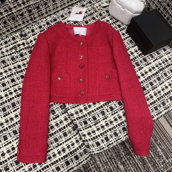 chan new 2023 women's brand jacket designer fashion high-end autumn winter classic chains logo tweed coat leisure spring coats cardigan, Black;brown
chan new 2023 women's brand jacket designer fashion high-end autumn winter classic chains logo tweed coat leisure spring coats cardigan, Black;brown