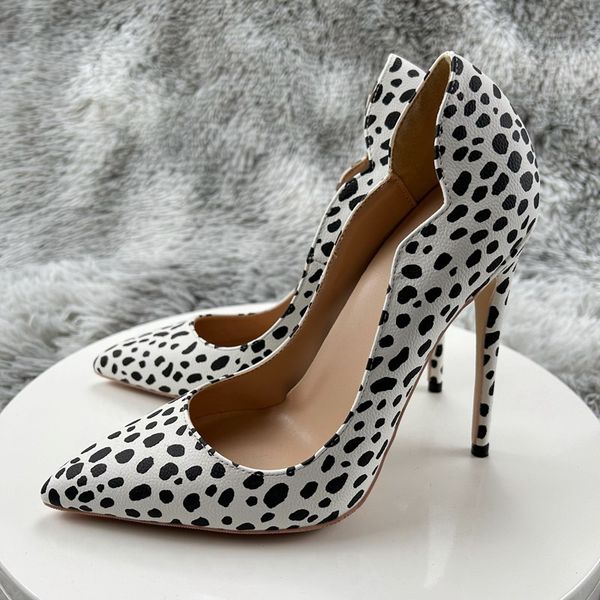 2023 leopard print side curl cut women shoes new luxury red bottoms polka dot pointy toe high heel shoes for party dress comfortable slip on, Black
2023 leopard print side curl cut women shoes new luxury red bottoms polka dot pointy toe high heel shoes for party dress comfortable slip on, Black