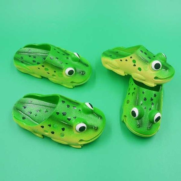 slipper new arrival 2021 summer kids boys girls slippers cute frog slides hole beach slippers indoor home shoes children outdoor sandals t23, Black;grey
slipper new arrival 2021 summer kids boys girls slippers cute frog slides hole beach slippers indoor home shoes children outdoor sandals t23, Black;grey