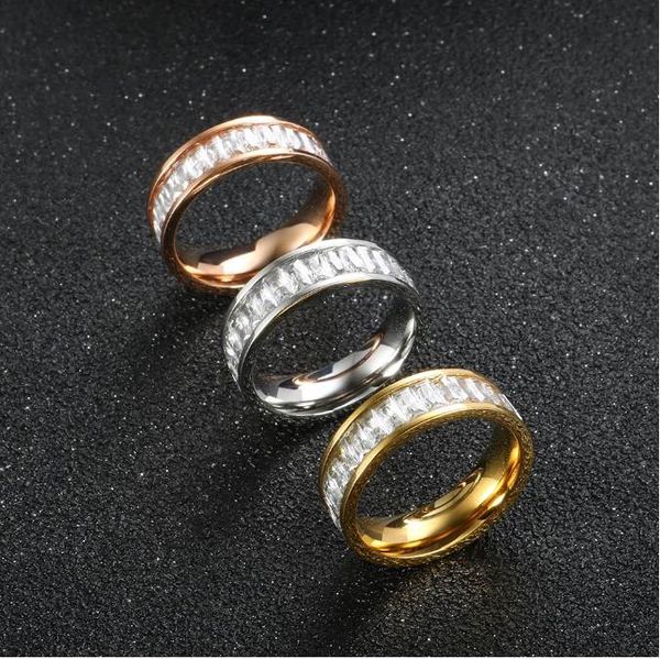 stainless fashion full square white zircon stone ring gold plated women men finger ring for wedding engagement jewelry gift, Golden;silver
stainless fashion full square white zircon stone ring gold plated women men finger ring for wedding engagement jewelry gift, Golden;silver