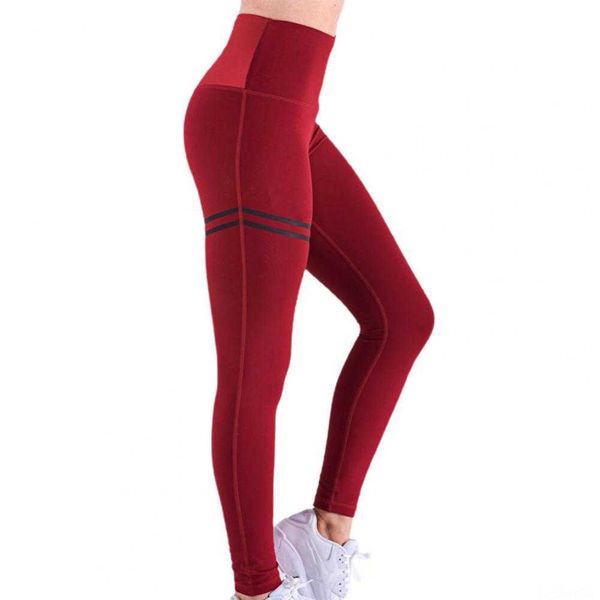 yoga legging high waist gym pants slim women hip lifter solid color stretchy leggings for fitness, Black
yoga legging high waist gym pants slim women hip lifter solid color stretchy leggings for fitness, Black