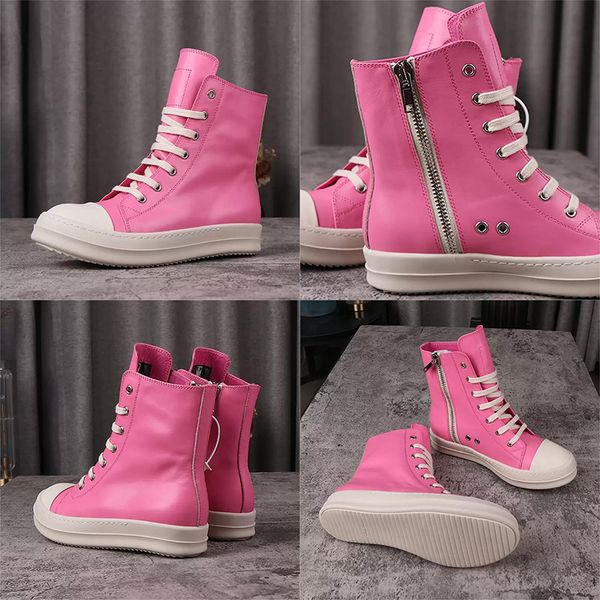 rick high-shoes women men sneakers platform shoe luxury designer trainers minimalist sneaker pink leather trainer anti-slip sports casual eu, Black
rick high-shoes women men sneakers platform shoe luxury designer trainers minimalist sneaker pink leather trainer anti-slip sports casual eu, Black