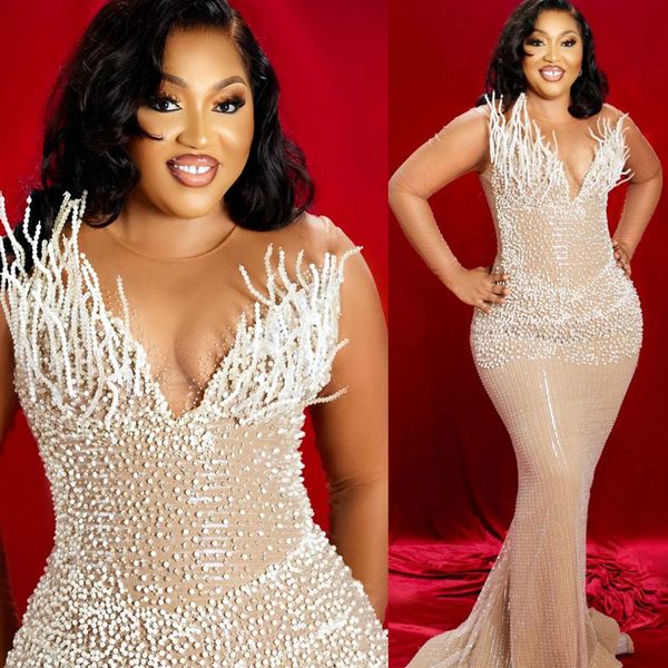 2023 arabic aso ebi luxurious mermaid prom dresses pearls sequined lace evening formal party second reception birthday engagement gowns dres, Black
2023 arabic aso ebi luxurious mermaid prom dresses pearls sequined lace evening formal party second reception birthday engagement gowns dres, Black