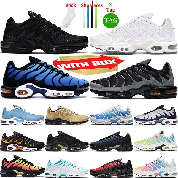 with box tn running shoes plus men women triple black white university blue grey orange worldwide voitage purple oreo black anthracite train
with box tn running shoes plus men women triple black white university blue grey orange worldwide voitage purple oreo black anthracite train