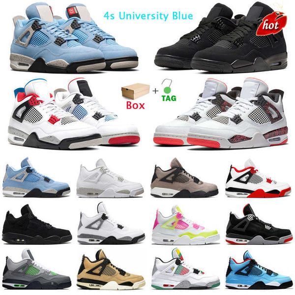 2023 jumpman og basketball shoes 4s jumpman university blue 4 white oreo fire red taupe haze cool grey pure money bred mens trainers sport s, Black
2023 jumpman og basketball shoes 4s jumpman university blue 4 white oreo fire red taupe haze cool grey pure money bred mens trainers sport s, Black