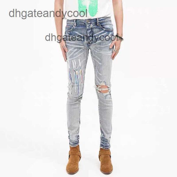 brand 2023 amirs wash jeans make designer jean mens fashion pant ch water high street old blue hole badge embroidery spray painting slim fit
brand 2023 amirs wash jeans make designer jean mens fashion pant ch water high street old blue hole badge embroidery spray painting slim fit