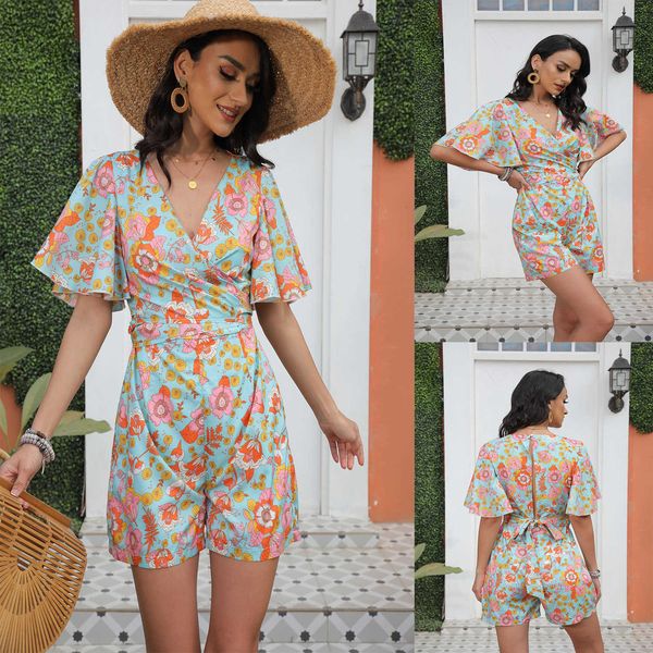 party dresses women's pants capris 2022 spring and summer new short sleeved jumpsuit shorts with belt printing medium waist straight pa, White;black
party dresses women's pants capris 2022 spring and summer new short sleeved jumpsuit shorts with belt printing medium waist straight pa, White;black