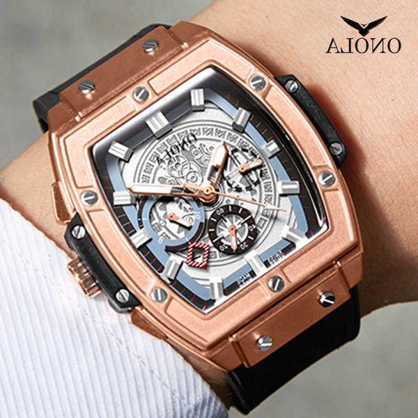 cwp onola brand luxury classic quartz watch 2021 lumious tonneau square big wristwatch business casual disigner for man, Slivery;brown
cwp onola brand luxury classic quartz watch 2021 lumious tonneau square big wristwatch business casual disigner for man, Slivery;brown