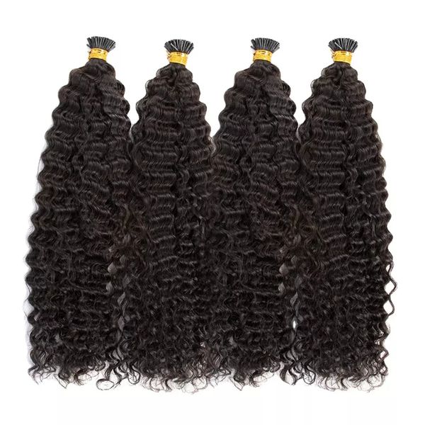 microlink hair extensions deep curly pre-bonded i tip in human hairs nail tip extension 100 strands natural color for women, Black
microlink hair extensions deep curly pre-bonded i tip in human hairs nail tip extension 100 strands natural color for women, Black