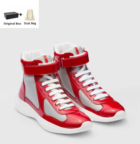 americas cup high-sneakers shoes bike fabric patent leather light rubber sole casual walking discount footwear eu38-46, Black
americas cup high-sneakers shoes bike fabric patent leather light rubber sole casual walking discount footwear eu38-46, Black