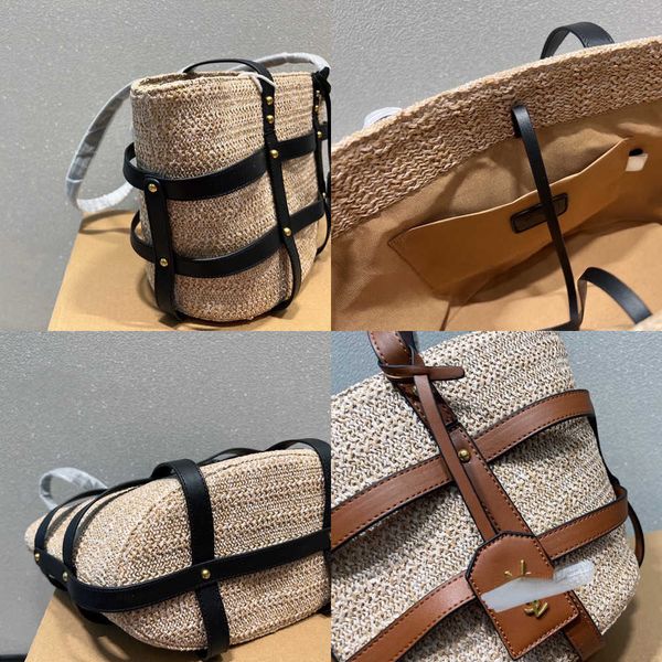 shoulder bags holiday style straw woven 2023 designer new popular lafite splice cowhide one handbag tote women's
shoulder bags holiday style straw woven 2023 designer new popular lafite splice cowhide one handbag tote women's