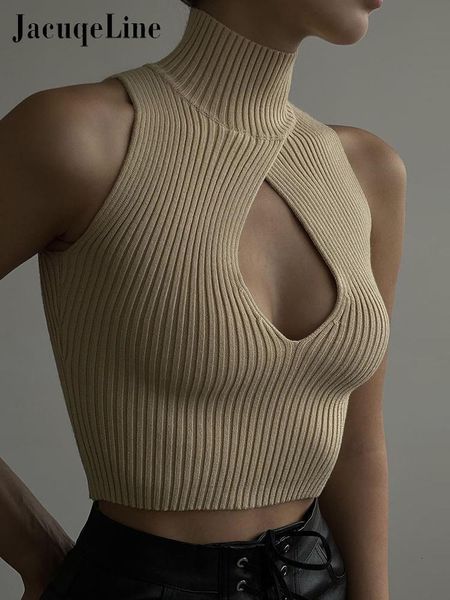 women s tanks camis jacuqeline y2k cut out elegant turtleneck crop women sleeveless knitted tank club party 2023 summer fashion clothes 2301, White
women s tanks camis jacuqeline y2k cut out elegant turtleneck crop women sleeveless knitted tank club party 2023 summer fashion clothes 2301, White