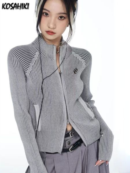 women s knits tees kosahiki vintage zipper cardigan women embroidery y2k aesthetic grunge sweater jackets female harajuku slim knitted coats, White
women s knits tees kosahiki vintage zipper cardigan women embroidery y2k aesthetic grunge sweater jackets female harajuku slim knitted coats, White