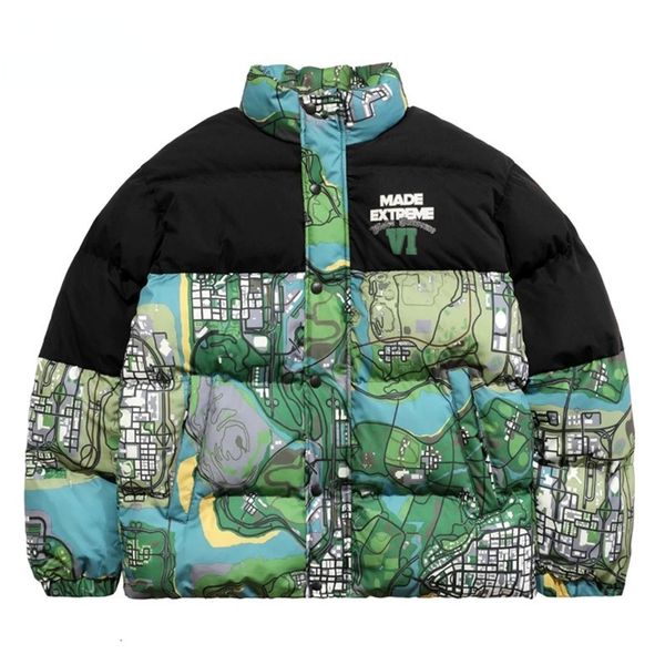 men's jackets down parkas men hip hop streetwear map letter printed patchwork jacket mens winter harajuku oversized thick coats outwear, Black;brown
men's jackets down parkas men hip hop streetwear map letter printed patchwork jacket mens winter harajuku oversized thick coats outwear, Black;brown