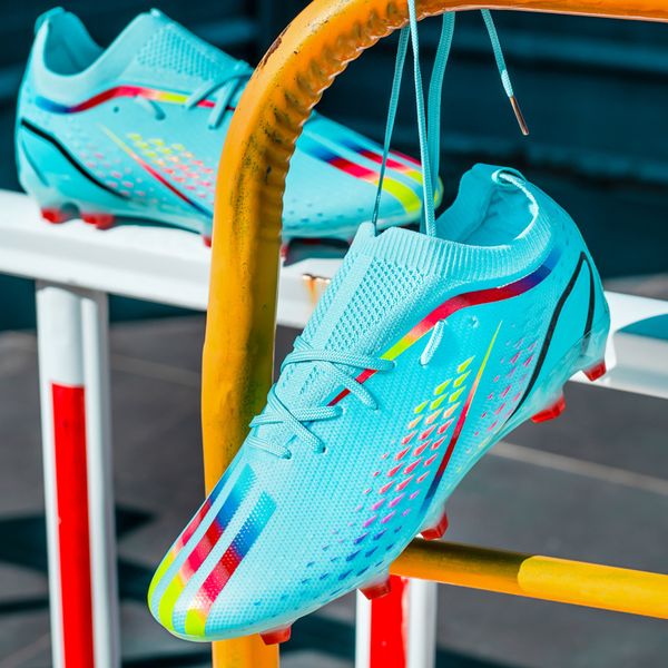 dress shoes men cleats soccer fashion highcentipedes football boots longshort studs tffg comfort athletic training sneakers 230105, Black
dress shoes men cleats soccer fashion highcentipedes football boots longshort studs tffg comfort athletic training sneakers 230105, Black