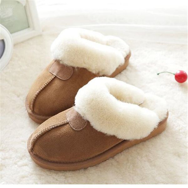 slippers natural sheepskin fur female winter women warm indoor soft wool lady home 230105, Black
slippers natural sheepskin fur female winter women warm indoor soft wool lady home 230105, Black
