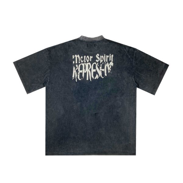 2023 fashion men's and women's t shirts uk high street brand representative vintage black five limited letter print washed vintage, White
2023 fashion men's and women's t shirts uk high street brand representative vintage black five limited letter print washed vintage, White