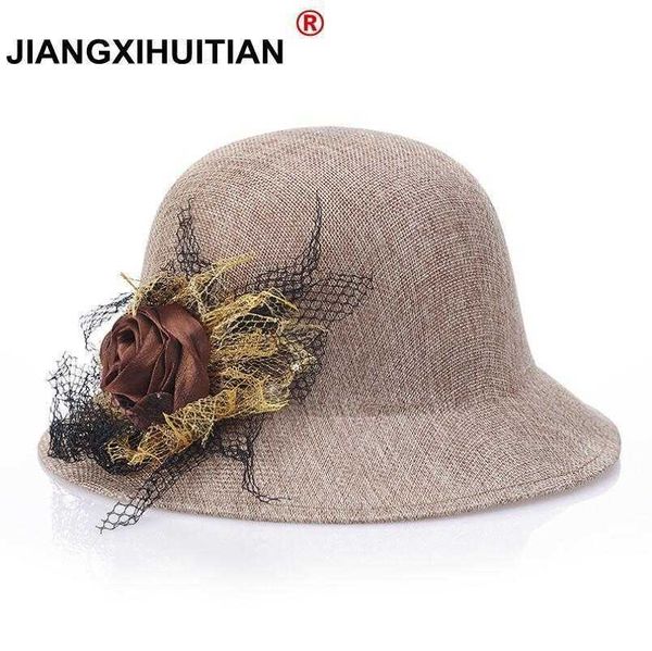 stingy brim 2017 fashion women lady fedoras hat spring summer bowler hats straw cap breathable sunscreen flax gauze flowers elegant 0103, Blue;gray
stingy brim 2017 fashion women lady fedoras hat spring summer bowler hats straw cap breathable sunscreen flax gauze flowers elegant 0103, Blue;gray