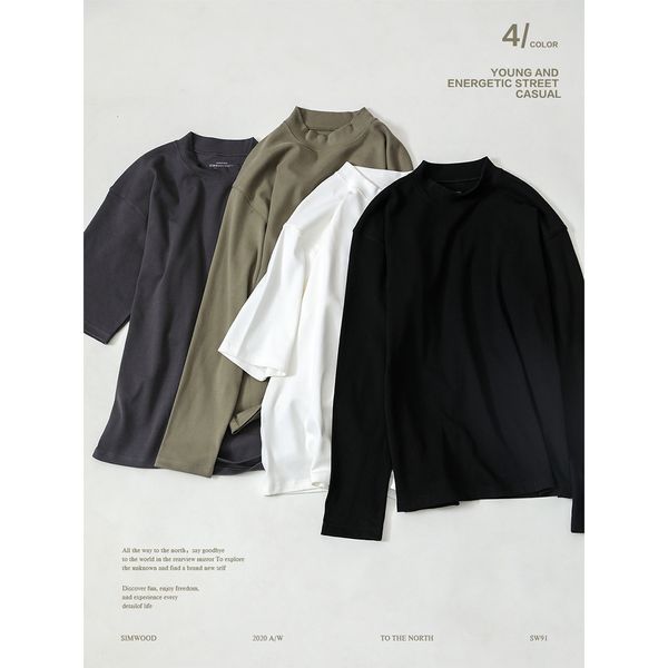 men's t shirts spring mock neck t shirts men long sleeve basic casual soft comfortable tshirt plus size pullovers sj130804 230105, White;black
men's t shirts spring mock neck t shirts men long sleeve basic casual soft comfortable tshirt plus size pullovers sj130804 230105, White;black