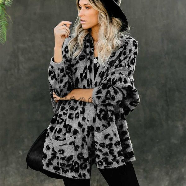 women's sweaters knits tees plus size leopard knit women cardigans casual loose knitted woman coat pockets long sleeve cardigan autumn, White;black
women's sweaters knits tees plus size leopard knit women cardigans casual loose knitted woman coat pockets long sleeve cardigan autumn, White;black
