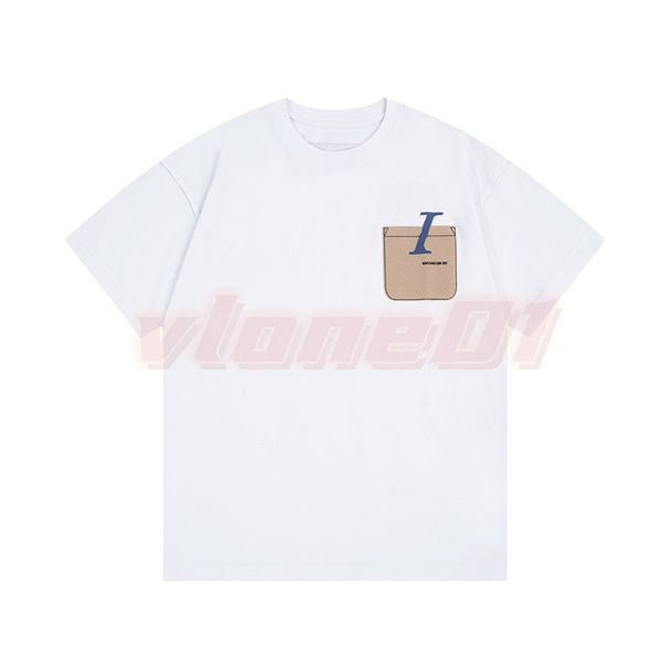 new fashion mens casual t shirt womens short sleeve tees men letter print with pocket size xs, White;black
new fashion mens casual t shirt womens short sleeve tees men letter print with pocket size xs, White;black