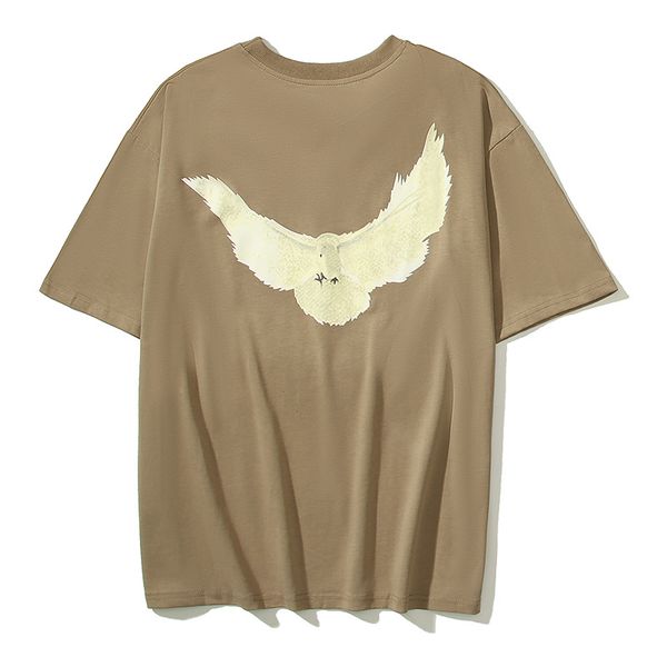 tees mens designer t shirt casual 2023 summer man womens tees dove print short sleeves sell luxury men hip hop shirts, Black;brown
tees mens designer t shirt casual 2023 summer man womens tees dove print short sleeves sell luxury men hip hop shirts, Black;brown