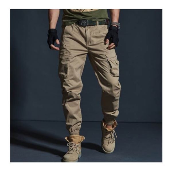 khaki casual pants men military tactical joggers camouflage cargo pants multi-pocket fashions black army trousers
khaki casual pants men military tactical joggers camouflage cargo pants multi-pocket fashions black army trousers