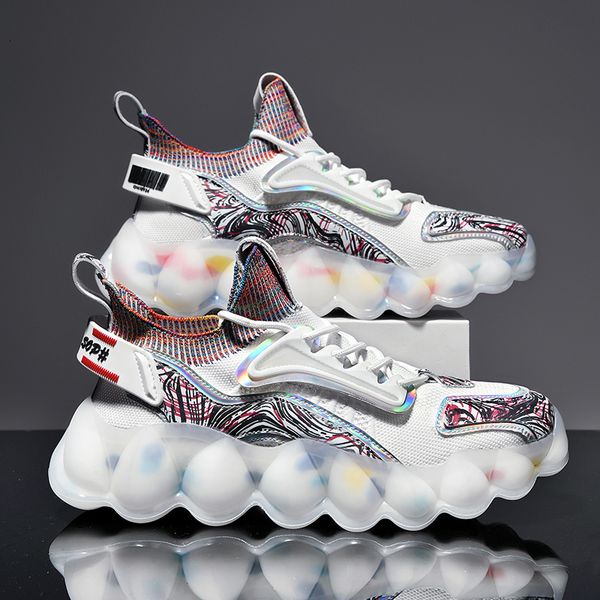 dress shoes design boubble sole height increasing breathable men's sneakers fashion high elasticity man sport running 230105, Black
dress shoes design boubble sole height increasing breathable men's sneakers fashion high elasticity man sport running 230105, Black