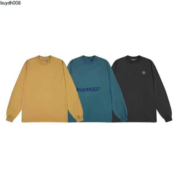 men's hoodie sweatshirt fashion designer brand carhart washable long sleeved t-shirt classic embroidery loose round neck women couple b, Black
men's hoodie sweatshirt fashion designer brand carhart washable long sleeved t-shirt classic embroidery loose round neck women couple b, Black