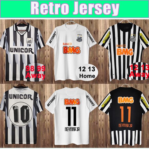 1998 1999 santos fc retro soccer jerseys pato sanchez soteldo elano andre f. anderson borges 12 13 home away black white 3rd football shirt, Black;yellow
1998 1999 santos fc retro soccer jerseys pato sanchez soteldo elano andre f. anderson borges 12 13 home away black white 3rd football shirt, Black;yellow
