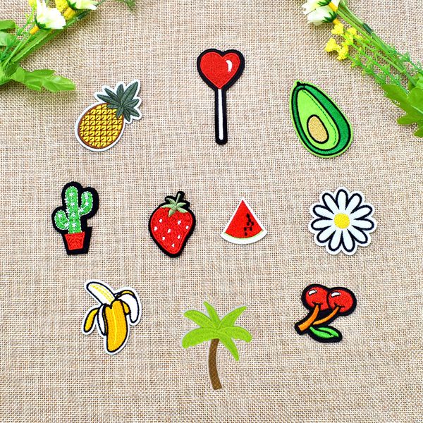 10 pcs fruit and plant embroidered patches for clothing iron on transfer applique patch for bags jeans diy sew on embroidery sticker, Black
10 pcs fruit and plant embroidered patches for clothing iron on transfer applique patch for bags jeans diy sew on embroidery sticker, Black